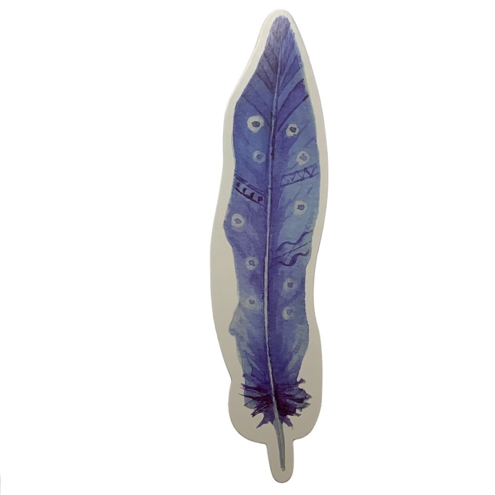 New Feather Bookmark
